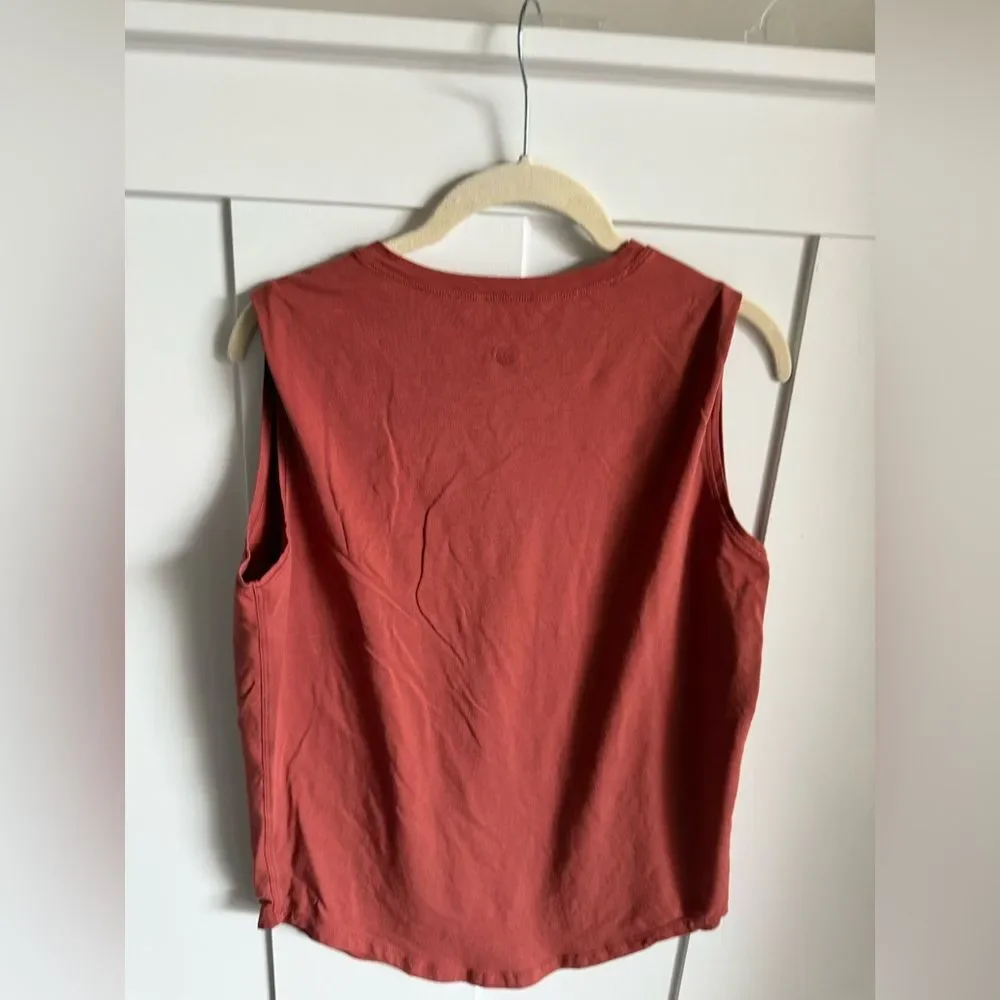 Rustic Clay Lululemon Brunswick Muscle Tank